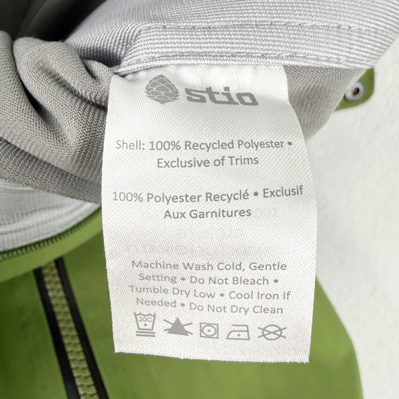 Stio Environ Snow Ski Bib Mens S Pine Green Waterproof Dermizax 221102-421-S NEW - Picture 14 of 16